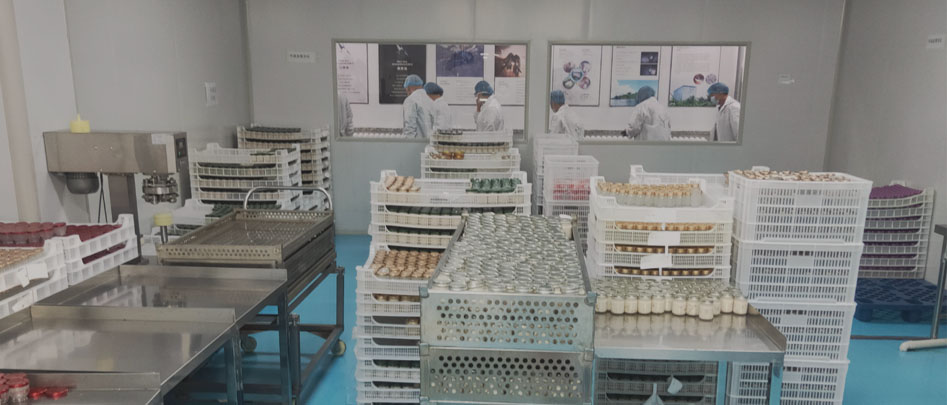 原材料由独立原料室存放